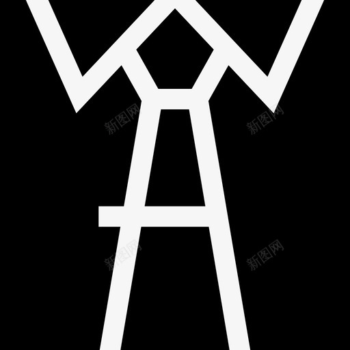 领带工作场所20已填充图标svg_新图网 https://ixintu.com 工作场所20 已填充 领带