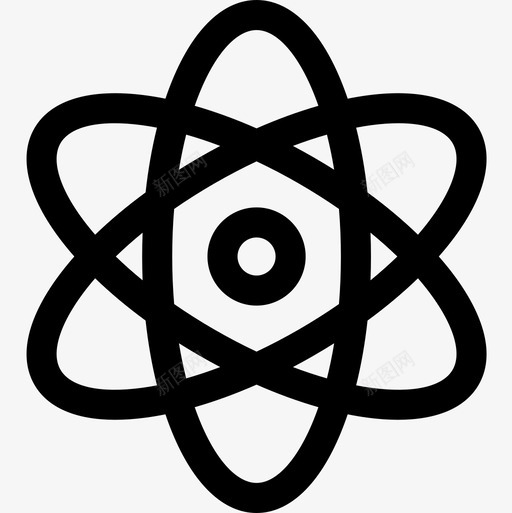 Atom大学22岁直系图标svg_新图网 https://ixintu.com Atom 大学22岁 直系