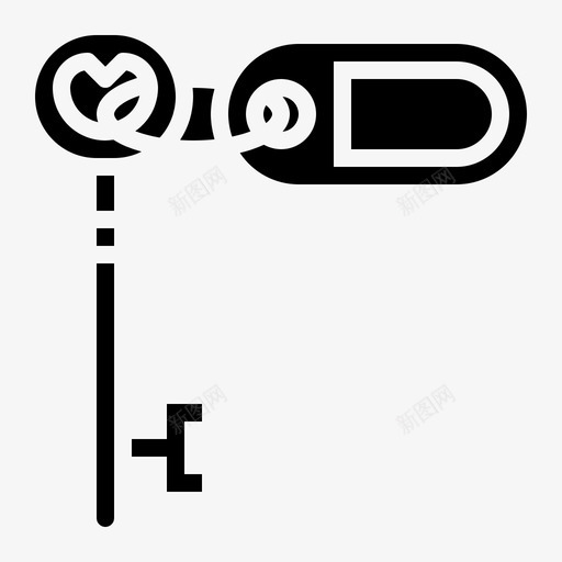 钥匙门酒店图标svg_新图网 https://ixintu.com 客房 酒店 酒店和水疗中心 钥匙 锁 门