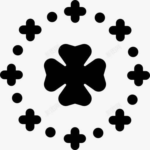 圣帕特里克圣帕特里克3号填充图标svg_新图网 https://ixintu.com 圣帕特里克 圣帕特里克3号 填充