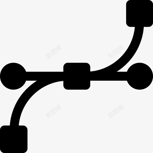 定位点编辑工具14填充图标svg_新图网 https://ixintu.com 填充 定位点 矢量编辑工具14