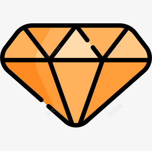 菱形用户界面37线性颜色图标svg_新图网 https://ixintu.com 用户界面37 线性颜色 菱形
