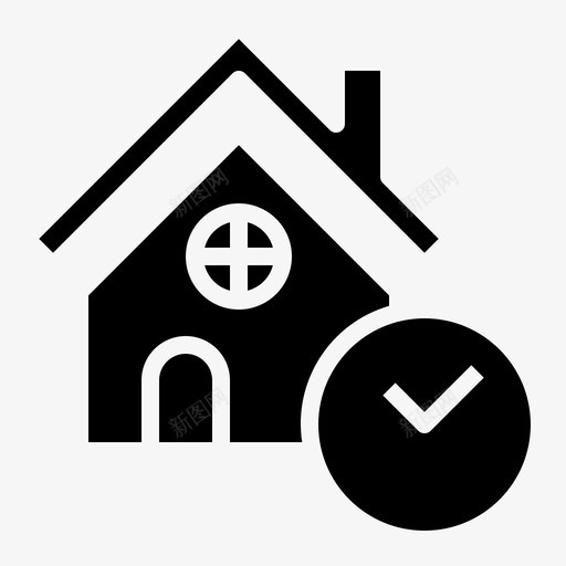 租金日期到期日图标svg_新图网 https://ixintu.com 到期日 房地产 房子 日期 时间表 租金