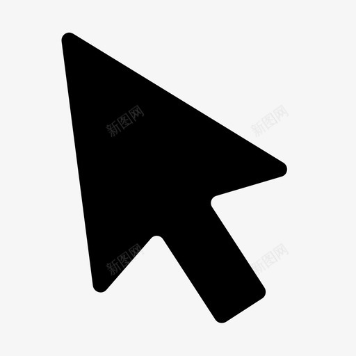 光标鼠标指针图标svg_新图网 https://ixintu.com 光标 指针 蓝色符号集1 鼠标
