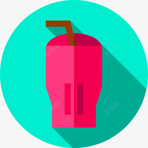 奶昔冰淇淋店7公寓图标svg_新图网 https://ixintu.com 公寓 冰淇淋店7 奶昔