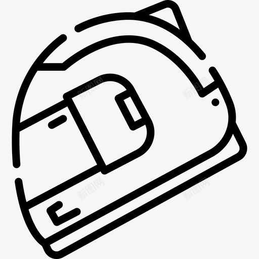 赛车头盔赛车运动3直线型图标svg_新图网 https://ixintu.com 直线型 赛车头盔 赛车运动3
