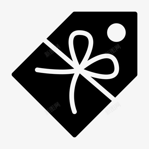 商店礼品盒子礼物图标svg_新图网 https://ixintu.com 商店礼品 标签 盒子 礼品盒 礼物