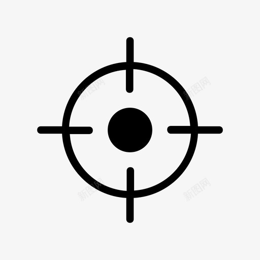 目标业务财务图标svg_新图网 https://ixintu.com 业务 发展 成功 目标 财务