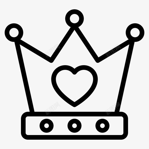 爱夫妻心图标svg_新图网 https://ixintu.com 夫妻 心 爱 王