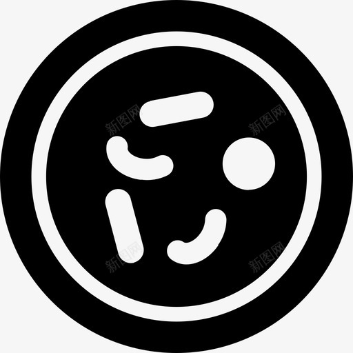 培养皿细菌病原体图标svg_新图网 https://ixintu.com 培养皿 病原体 病原体固体图标 病毒 细菌
