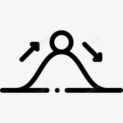 运动物理12线性图标svg_新图网 https://ixintu.com 物理12 线性 运动