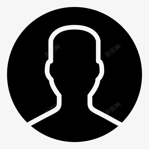配置文件菜单用户图标svg_新图网 https://ixintu.com 基本设置1字形 用户 菜单 配置文件