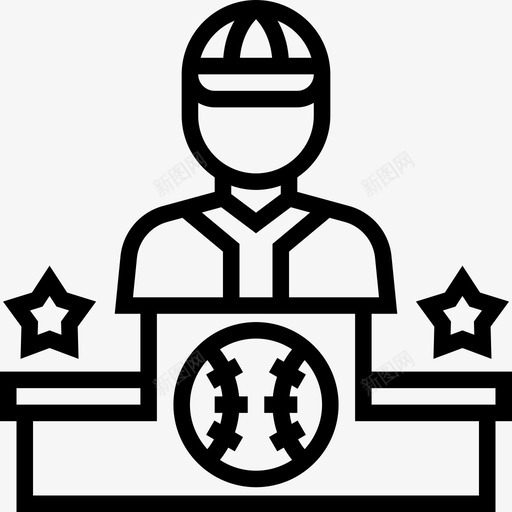 冠军棒球16岁直系图标svg_新图网 https://ixintu.com 冠军 棒球16岁 直系