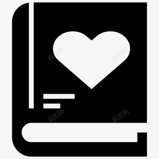 最爱的书著名的书爱的故事图标svg_新图网 https://ixintu.com 响应用户界面UI矢量图标 最爱的书 爱的书 爱的故事 著名的书