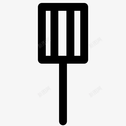 煎匙烹饪工具油炸锅图标svg_新图网 https://ixintu.com 不锈钢 厨房用具 油炸锅 烹饪工具 烹饪工具1 煎匙