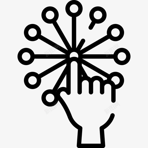 交互性虚拟现实31线性图标svg_新图网 https://ixintu.com 交互性 线性 虚拟现实31