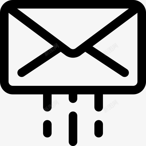 电子邮件旅游应用程序16线性图标svg_新图网 https://ixintu.com 旅游应用程序16 电子邮件 线性