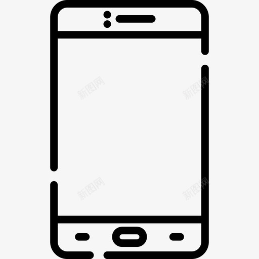 电话媒体技术14线性图标svg_新图网 https://ixintu.com 媒体技术14 电话 线性