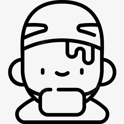 护士万圣节服装化身3直系图标svg_新图网 https://ixintu.com 万圣节服装化身3 护士 直系