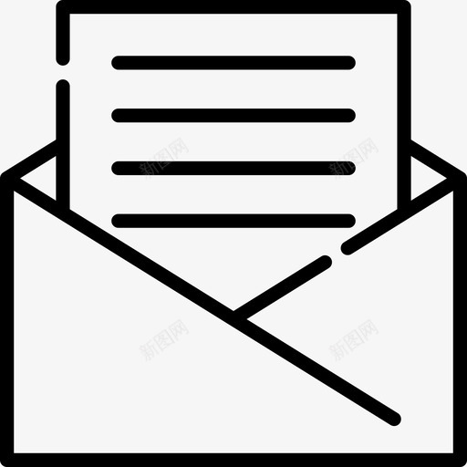 邮件大学15直系图标svg_新图网 https://ixintu.com 大学15 直系 邮件