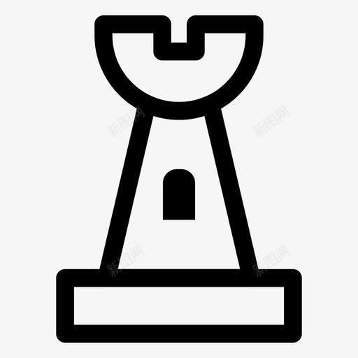 国际象棋游戏国王图标svg_新图网 https://ixintu.com 国王 国际象棋 游戏 游戏大胆 王后