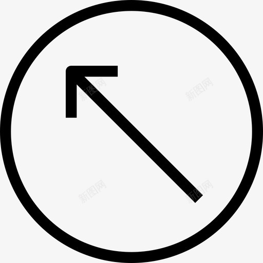 对角线箭头箭头和用户界面4线性图标svg_新图网 https://ixintu.com 对角线箭头 箭头和用户界面4 线性