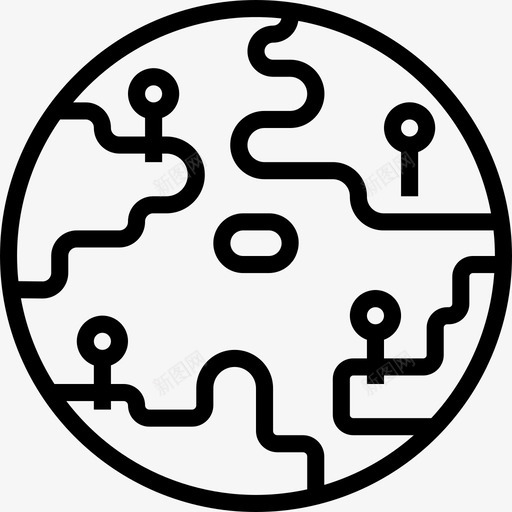 全球营销管理2线性图标svg_新图网 https://ixintu.com 全球 线性 营销管理2