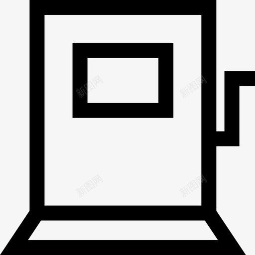 燃料站生态123线性图标svg_新图网 https://ixintu.com 燃料站 生态123 线性