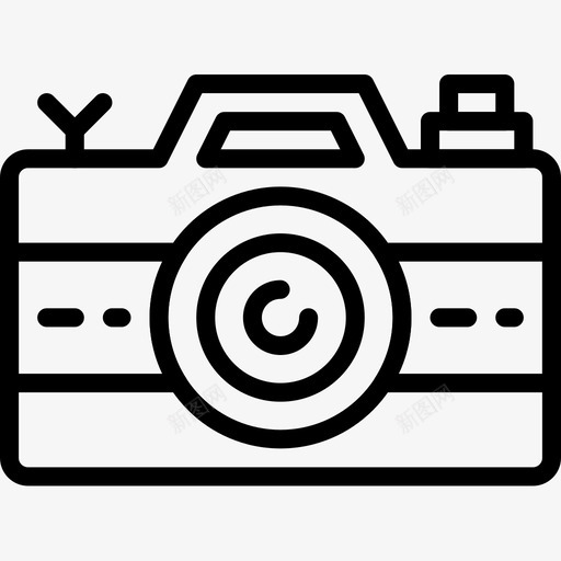 相机行程156线性图标svg_新图网 https://ixintu.com 相机 线性 行程156