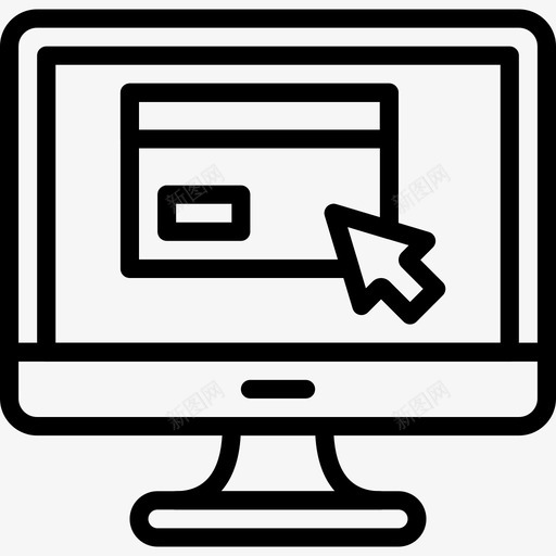 网站网页搜索引擎优化3线性图标svg_新图网 https://ixintu.com 线性 网站 网页搜索引擎优化3