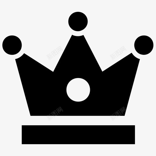 皇冠珠宝王冠图标svg_新图网 https://ixintu.com 响应用户界面UI矢量图标 王冠 珠宝 皇冠 皇室