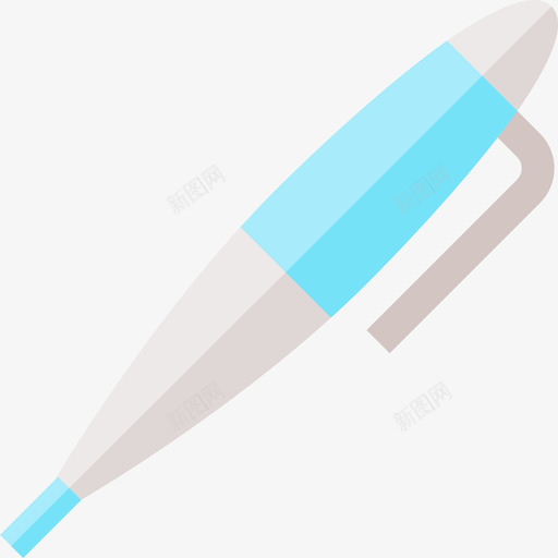 钢笔促销礼品扁平图标svg_新图网 https://ixintu.com 促销礼品 扁平 钢笔