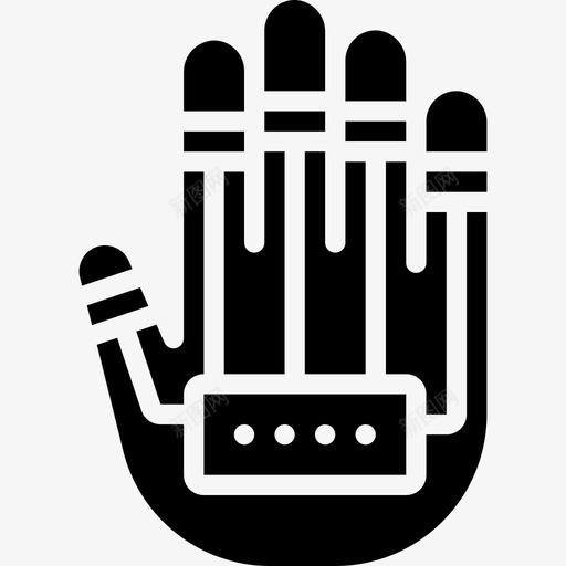 有线手套futuretech4填充图标svg_新图网 https://ixintu.com futuretech4 填充 有线手套