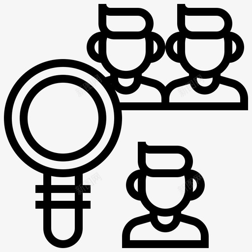 随机抽样分析研究图标svg_新图网 https://ixintu.com 分析 数据分析 研究 统计 随机抽样