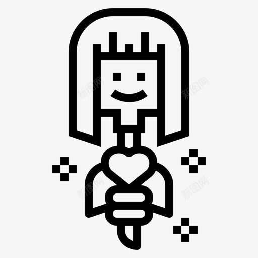 krasue幽灵女孩图标svg_新图网 https://ixintu.com krasue 女孩 幽灵 幽灵怪物 泰国 泰国美女