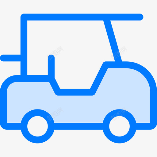 高尔夫球车7号车蓝色图标svg_新图网 https://ixintu.com 7号车 蓝色 高尔夫球车