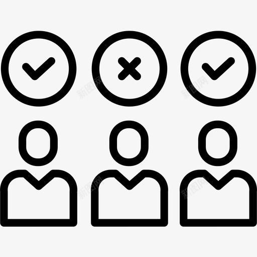 技能商务和管理4直线型图标svg_新图网 https://ixintu.com 商务和管理4 技能 直线型