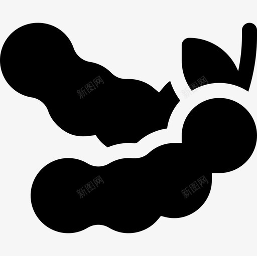 罗望子水果和蔬菜18填充图标svg_新图网 https://ixintu.com 填充 水果和蔬菜18 罗望子