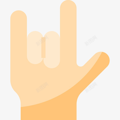 手语通信111扁平图标svg_新图网 https://ixintu.com 扁平 手语 通信111