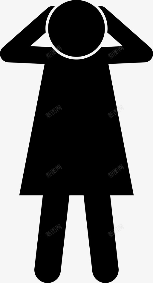 有罪的女人失败女孩图标svg_新图网 https://ixintu.com 失败 头痛 女孩 有罪的女人 错误