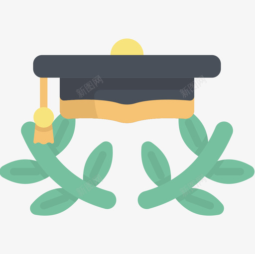 刻度帽刻度3扁平图标svg_新图网 https://ixintu.com 刻度3 刻度帽 扁平