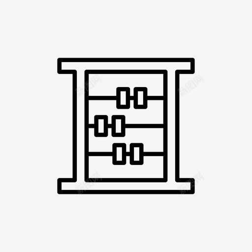 数学银行美元图标svg_新图网 https://ixintu.com 数学 美元 货币 金融 银行