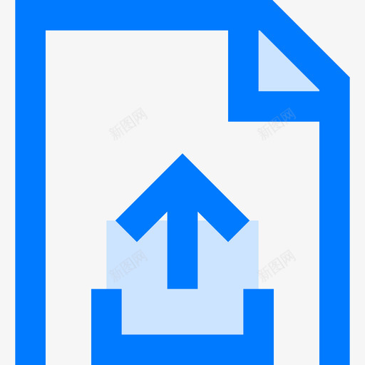 上传文件文件类型13蓝色图标svg_新图网 https://ixintu.com 上传文件 文件类型13 蓝色