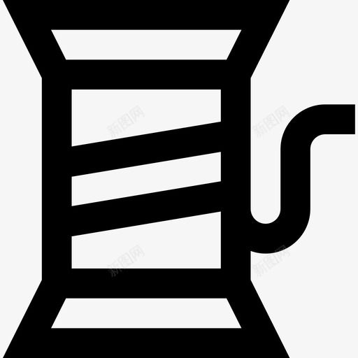 线缝纫线40直线图标svg_新图网 https://ixintu.com 直线 线 缝纫线40