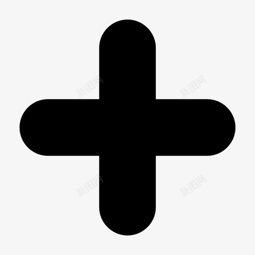 十字医疗标志图标svg_新图网 https://ixintu.com 信号 医疗 十字 标志 符号