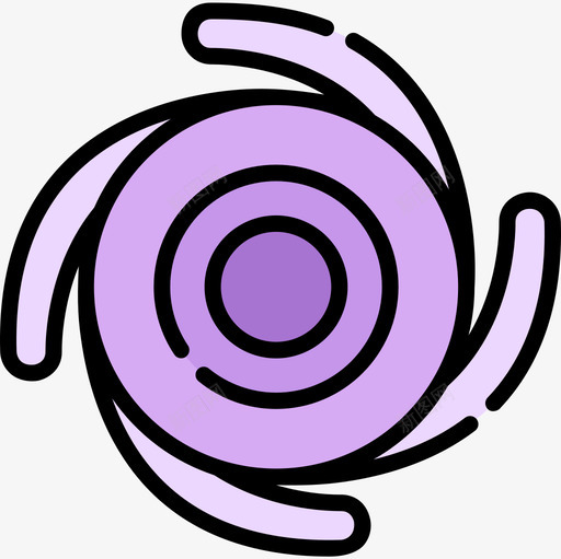 漩涡科幻小说14线性色彩图标svg_新图网 https://ixintu.com 漩涡 科幻小说14 线性色彩