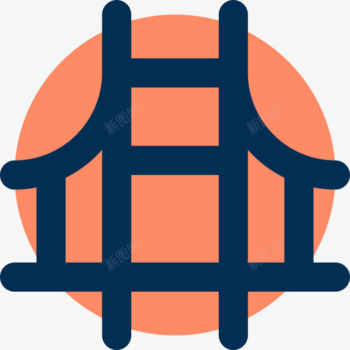 金门28个地标线性颜色图标svg_新图网 https://ixintu.com 28个地标 线性颜色 金门