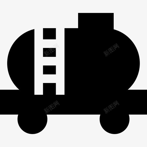 油罐铁路7已填充图标svg_新图网 https://ixintu.com 已填充 油罐 铁路7