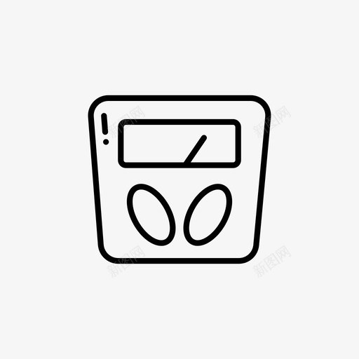 秤医疗保健医院图标svg_新图网 https://ixintu.com 医疗 医疗保健 医院 秤