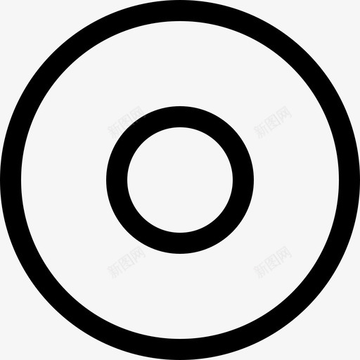 录音多媒体播放器控制3线性图标svg_新图网 https://ixintu.com 多媒体播放器控制3 录音 线性